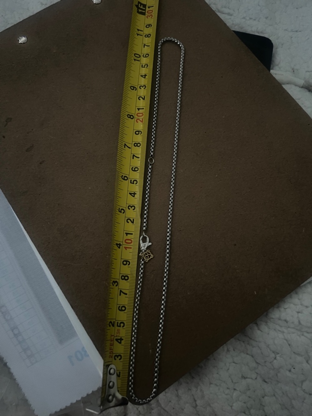 David Yurman Sterling Rope Chain Necklace in Silver